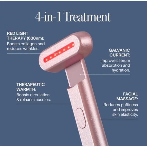 Solawave - 4-in-1 Radiant Renewal Skincare Wand with Red Light Therapy - Picture 1 of 5